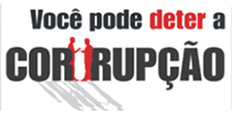 Logotipo da campanha "Você pode deter a corrupção"